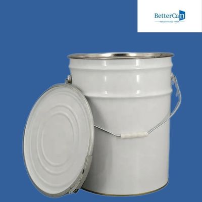 주문 양철 5 갤런 페인트 들통, Lid와 20L 금속 버킷 online manufacture
