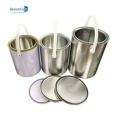 주문 지레대 마개로 비어 있는 페인트캔, 페인트 작은 틴 캔을 재활용하기 online manufacture