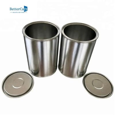 주문 지레대 마개와 작은 비어 있는 페인트 틴 캔 500 밀리람베르트  라운드 내부식 online manufacture