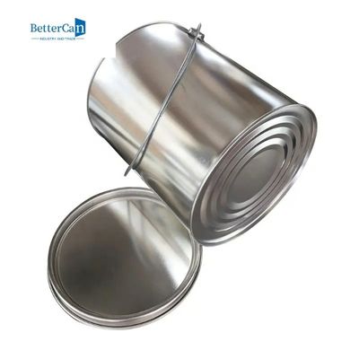 주문 라운드 페인트 통 깡통 컨테이너   4L 비어 있는 금속 갤런 페인트캔 online manufacture