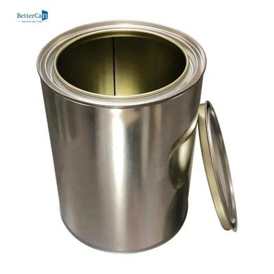 주문 라운드 3.7L 공업용 도료는 지레대 마개와 맞춘 틴 캔 금속에 주석을 입힙니다 online manufacture
