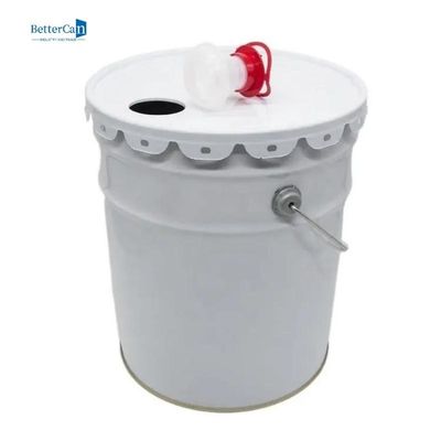 주문 라운드 데코레이팅 페인트는 20L 백색 페인트 5 갤론 버킷 할 수있 online manufacture