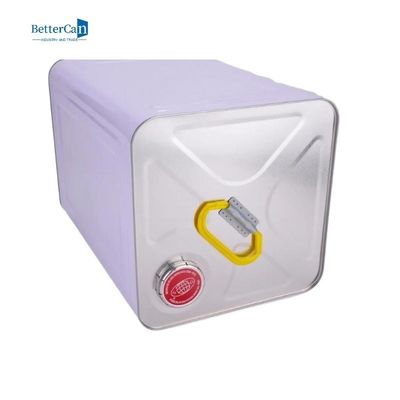 주문 금속 덮개와 비어 있는 주석 금속 버킷 20L 제곱 페인트 통 online manufacture
