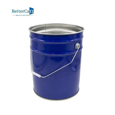 주문 세관 5 갤론 버킷은 10L 금속 버킷 들통 스태커블 패키지를 둥글게 합니다 online manufacture