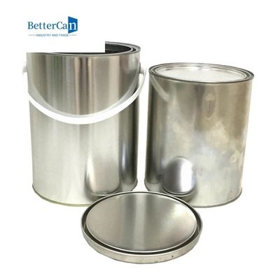 주문 밀폐된 봉함 쇠 페인트 통 재활용된 라운드는 한 갤런 페인트캔을 비웁니다 online manufacture
