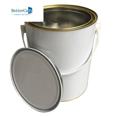 주문 3.7L 비어 있는 페인트는 지레대 마개 ISO9001과 맞춘 인쇄된 틴 캔을 진동시킵니다 online manufacture