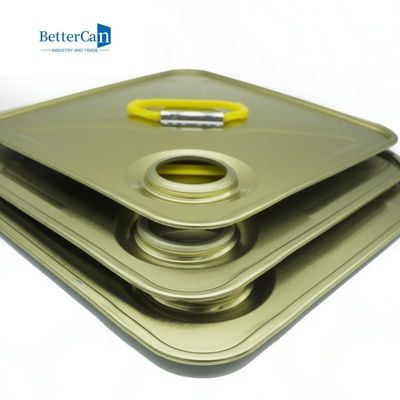 주문 18L 20L 케케묵은 주석은 주문 제작된 핸들 / 캡으로 L237*W237 부분 할 수있 online manufacture