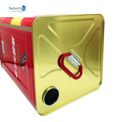 주문 18L 올리브오일 틴 캔은 식용인 오일 캔을 주입 스파웃트와 일치시킵니다 online manufacture