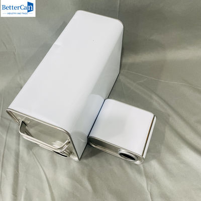 주문 흰색 페인트 버킷 1 갤런 자동차 페인트 캔 4L 빈 금속 페인트 캔 online manufacture