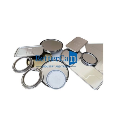주문 1liter Rectangular Bottom Tin Components 1L Tin Cover Accessories High Speed Stamping online manufacture