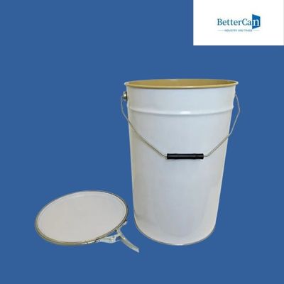 0.28mm-0.35mm 금속 페인트 통  25l 금속 드럼 Eco 우호적 양철 물질