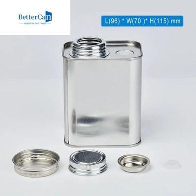 빈 칸 커피 콩 주석 함유기 18Oz L95mm*W75mm*H115mm
