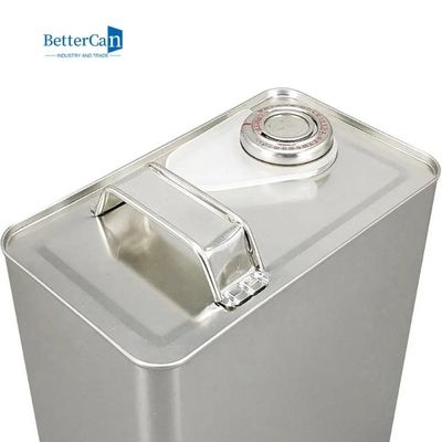 ISO9001 엔진 오일 주석 직사각형 4l 페인트 금속은 주문 제작된 프린팅 할 수있