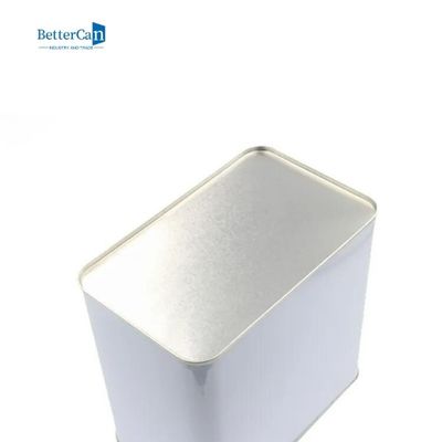 ISO9001 자동차 도료는 홈통 덮개가 용기를 패키징하면서 4L 2L 직사각형 금속용기에 주석을 입힙니다
