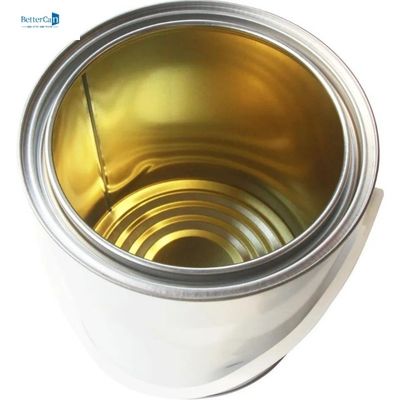 라운드 차 페인트 통 5L 금속은 수단 록링 Lid ISO9001으로 하 할 수 있습니다