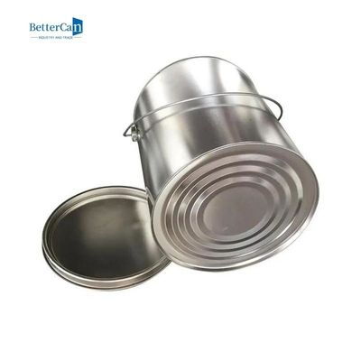 라운드 차 페인트 통 5L 금속은 수단 록링 Lid ISO9001으로 하 할 수 있습니다