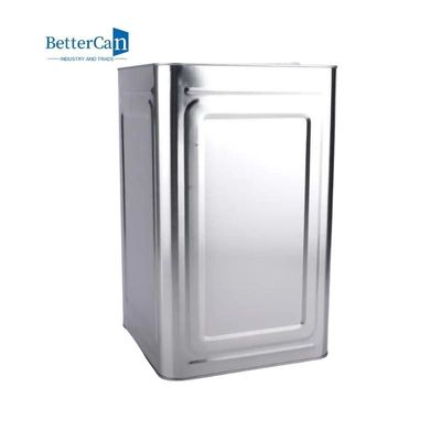 케케묵은 금속 버킷 0.28mm-0.35mm이 측정한 비어 있는 은 페인트 캔 18L 20L