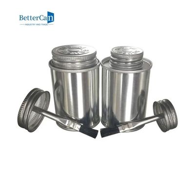 ISO9001을 패키징하는 PVC / CPVC 접착제 시멘트를 위한 118 밀리람베르트 원통 틴 캔
