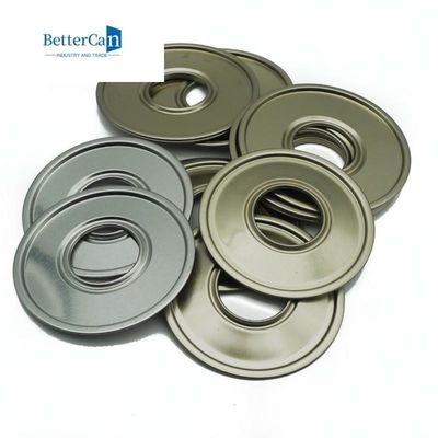0.23mm 틴플레트 재료 평면 부품 500ML 둥근 금속 틴 캔 뚜?? 바닥과 42mm 플라스틱 뚜??