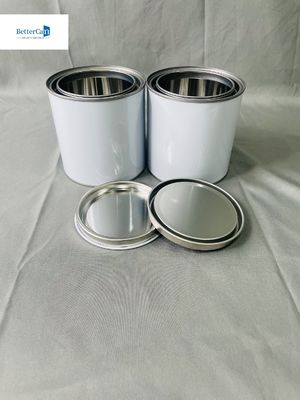 500ml 둥근 화학물질 250ml 빈 페인트 캔 0.23mm 두께