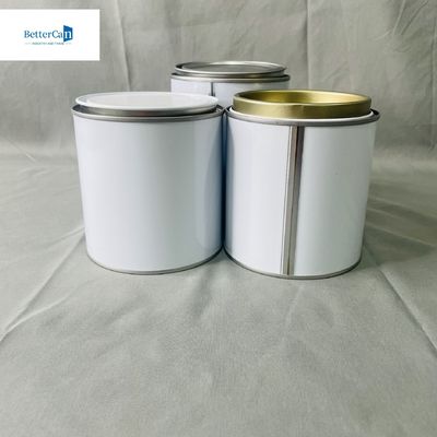 500ml 둥근 화학물질 250ml 빈 페인트 캔 0.23mm 두께